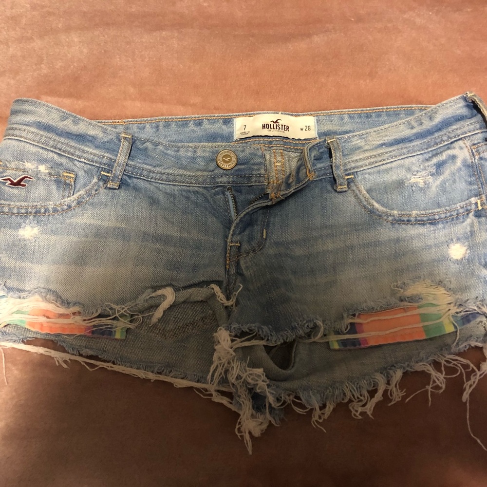 Hollister Destroyed Shorts